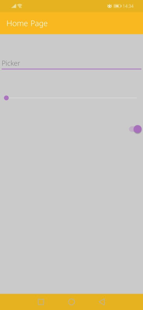 Xamarin.Forms colorAccent