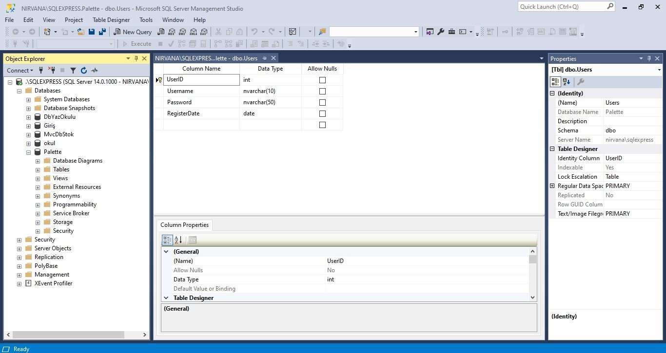 Database Tables